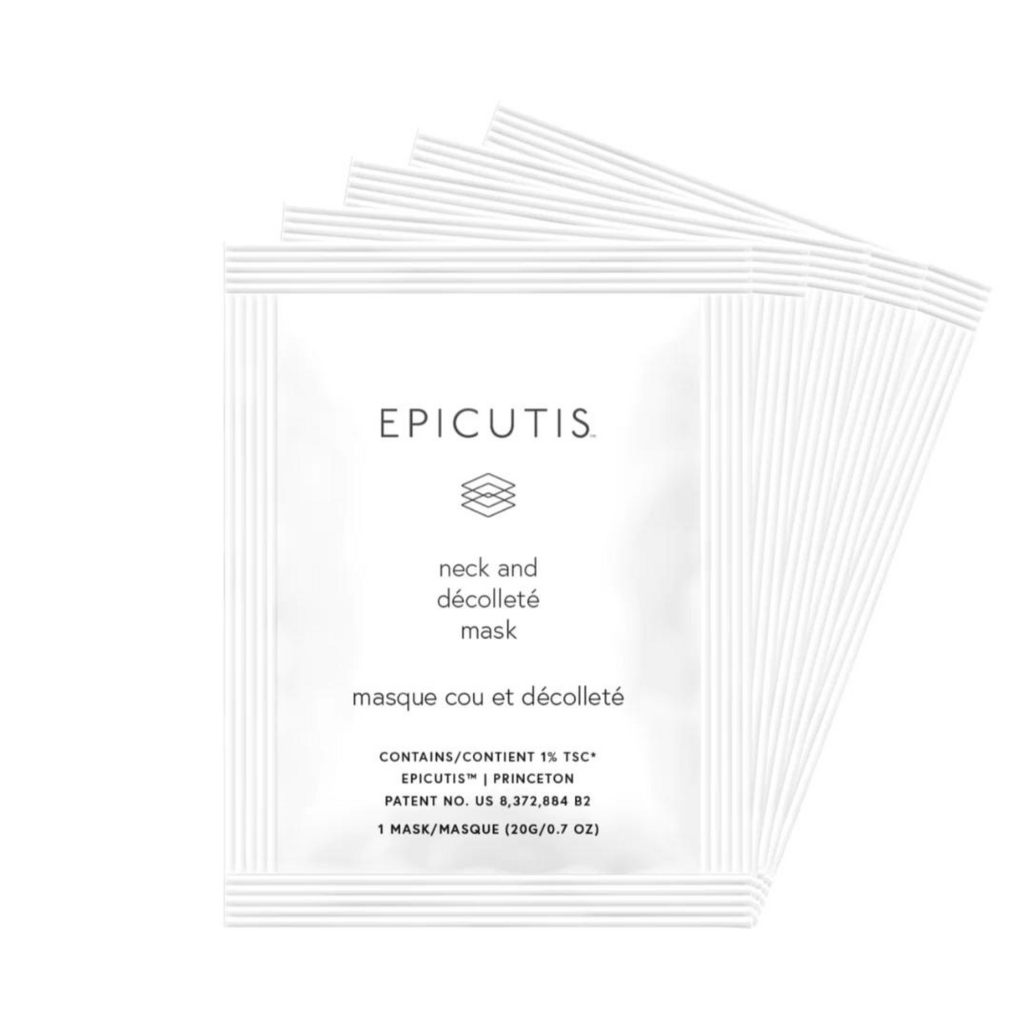 Lipid Recovery Neck & Decollete Mask 5pk | Epicutis