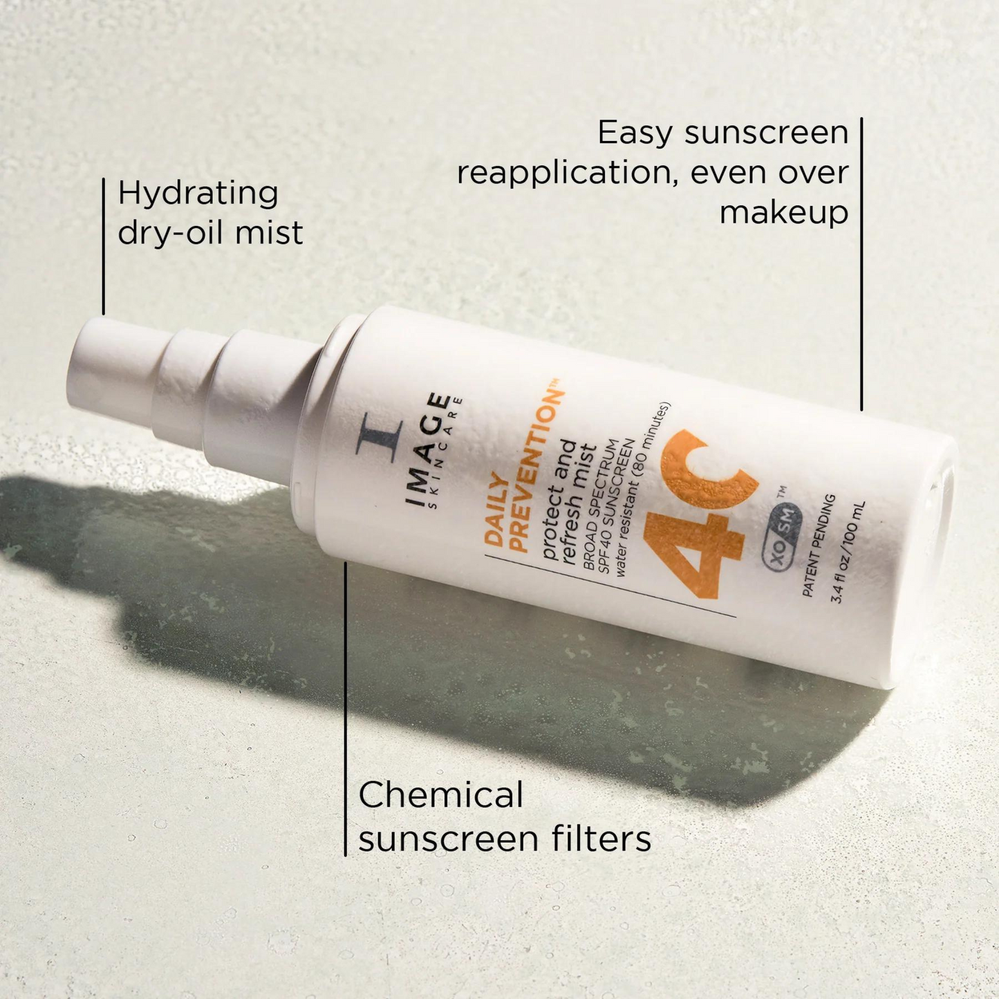 DAILY PREVENTION protect and refresh mist SPF 40 | IMAGE Skincare