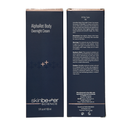 AlphaRet Body Overnight Cream | skinbetter science®